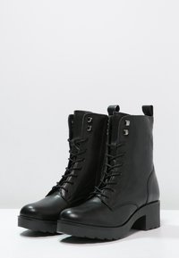 Zign Botines con plataforma - black