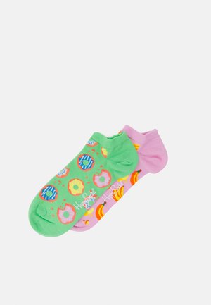 SNACK LOW SOCK 2 PACK UNISEX - Trainer socks - multi
