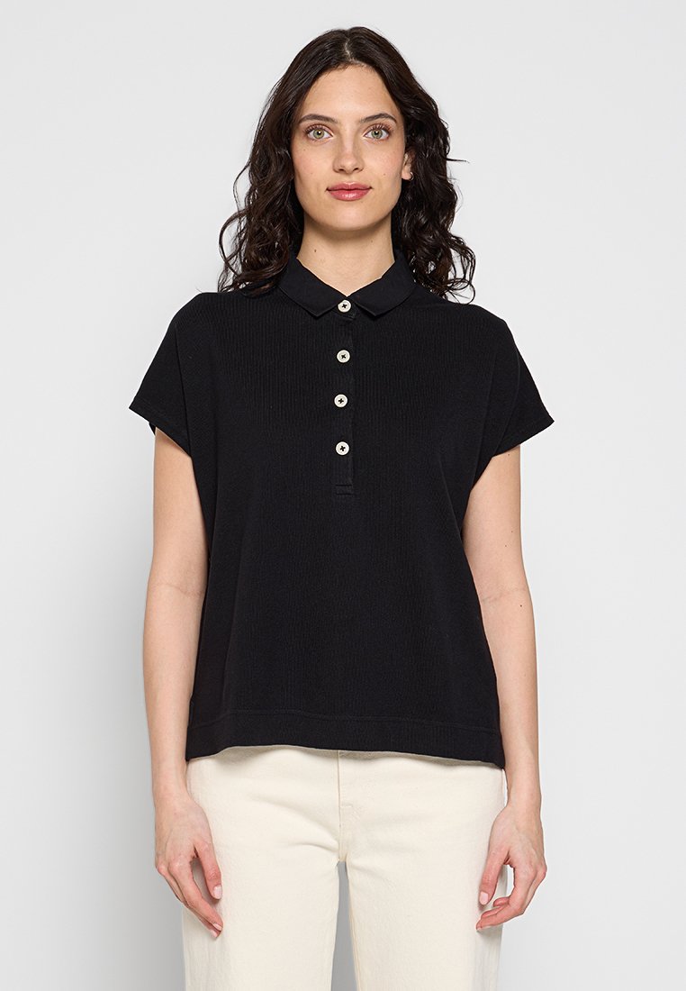 Marc O’Polo Poloshirt zwart Marc O’Polo Poloshirt zwart