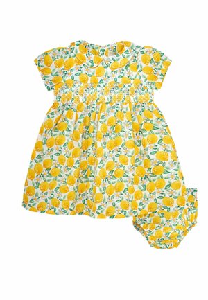 JoJo Maman Bébé Vestito estivo - yellow lemon bloom