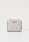 ZAMIRA SMALL ZIP AROUND - Lommebok - dark taupe