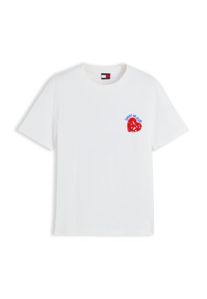 Tommy Jeans, NOVELTY  - T-shirts print - ecru