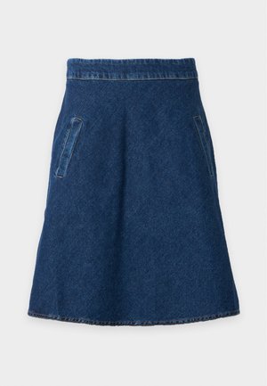 Mads Nørgaard, LUKE STELLY SKIRT - Дънкова пола - mid blue denim
