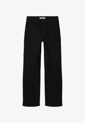 Jean droit - black denim