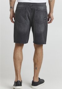Solid SDBRAYSON STRAIGHT FIT - Kratke hlače od trapera - black vintage denim