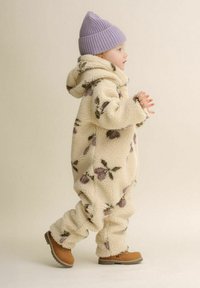 Garbo&Friends PILE OVERALL - Overall / Jumpsuit - prune beige
