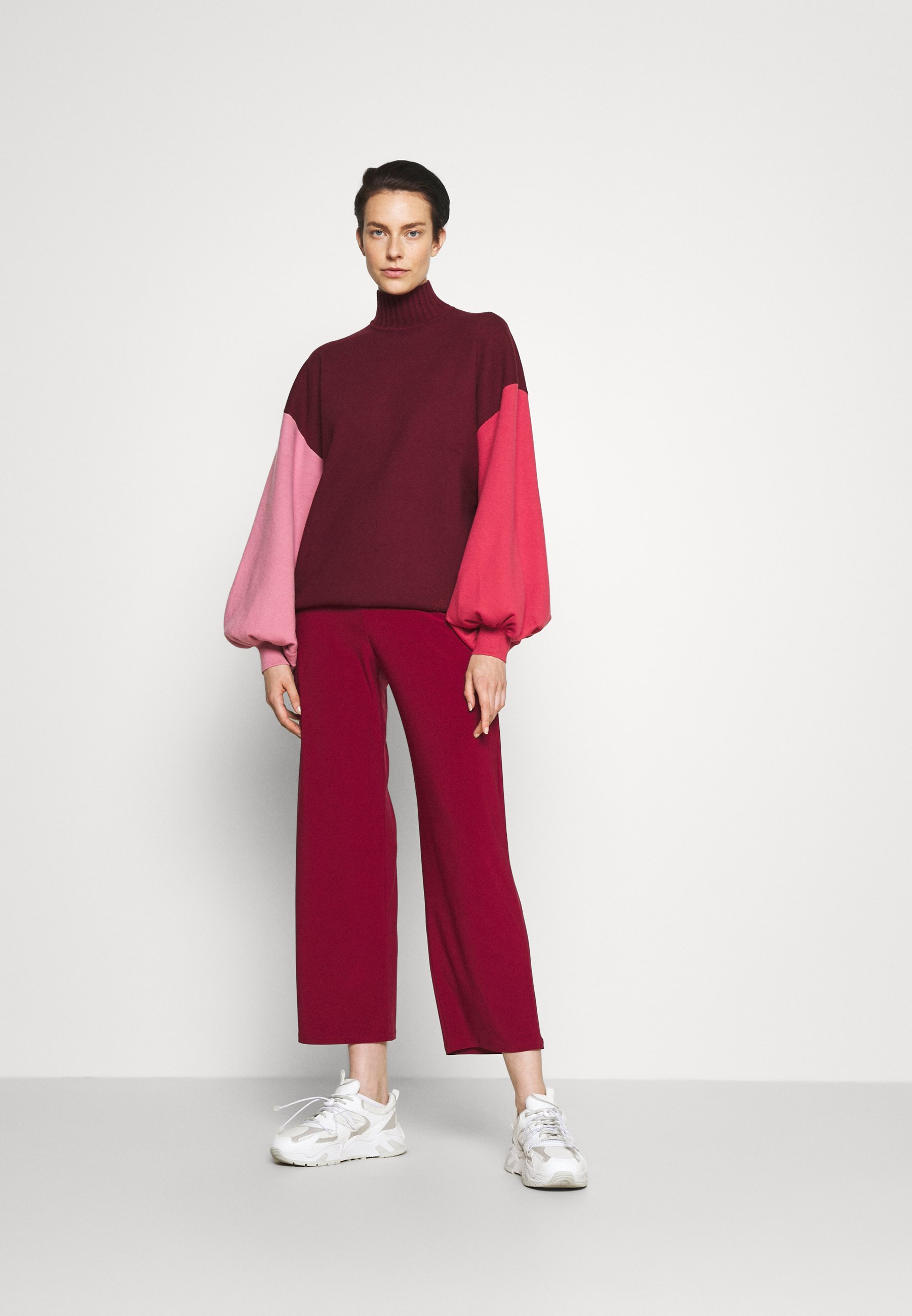 max mara pink trousers
