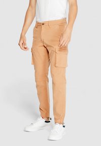 GAS BOB GYM PKS FLAP  - Pantaloni cargo - brick