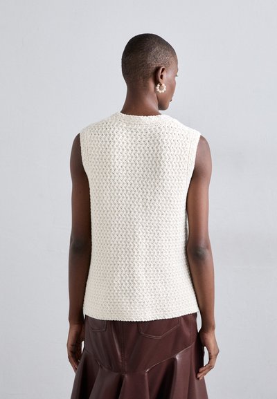 Vanessa Bruno ELISABETH - Veste sans manches - ecru
