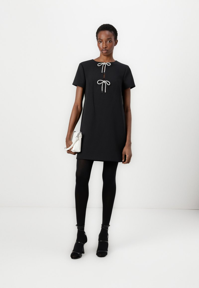 kate spade new york RHINESTONE BOW DRESS - Day dress - black - Zalando.co.uk
