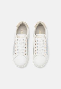 ONLY SHOES ONLSHILO GLITTER  - Sapatilhas - white/gold
