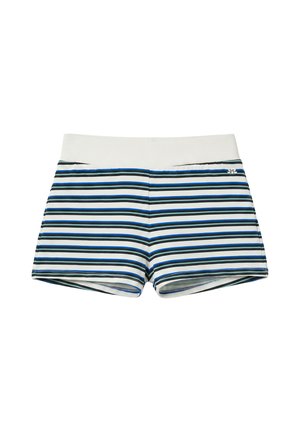PULL&BEAR, STRIPED - SHORTS - Short - white