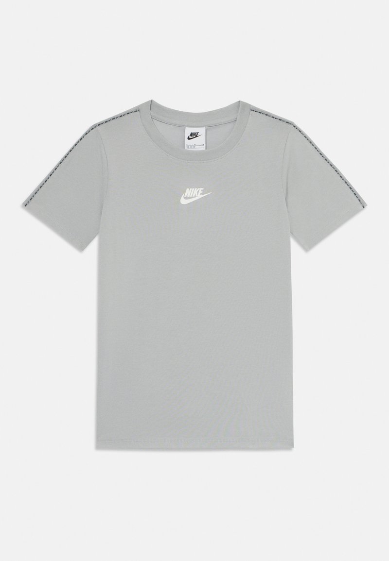 Nike Sportswear - REPEAT TEE - Printtipaita - light smoke grey/white, Suurenna