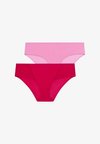 JANA 2 PACK - Σλιπ - pink/pink