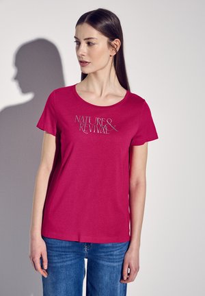 Print T-shirt - pink