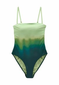 Mint Velvet TUMMY CONTROL - Fürdőruha - green tie dye