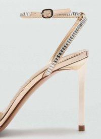 Mango Sandales - gold-coloured