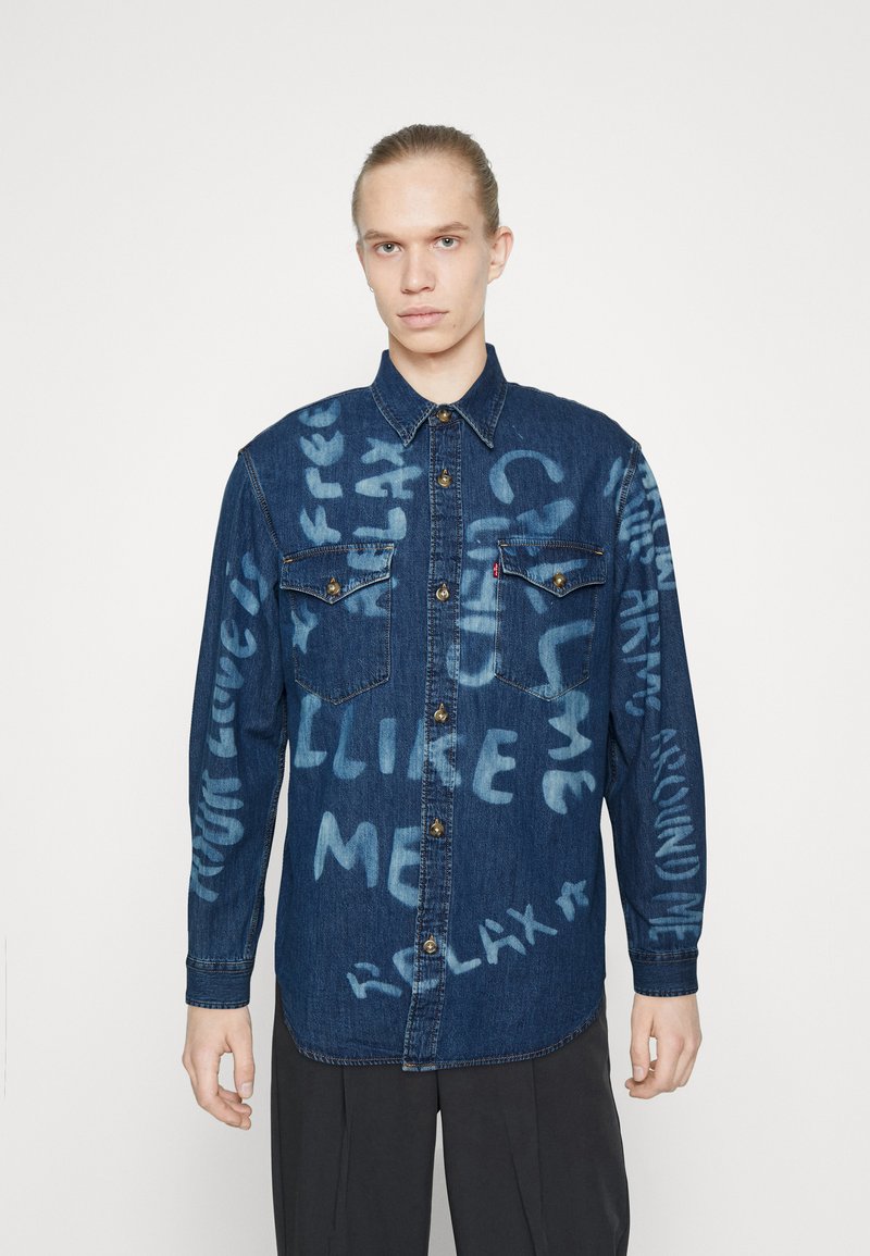 Levi's® - RELAXED FIT WESTERN - Camicia - art saves lives, Ingrandire