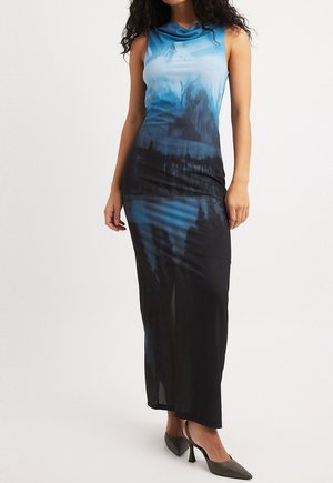 Vestito lungo - abstract print