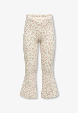 ONLY MINI, TROUSERS KMGTRINNY TIGHT FIT TROUSERS - Tights - tofu