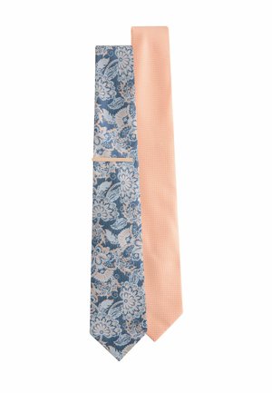 2 PACK - Slips - peach and blue paisley