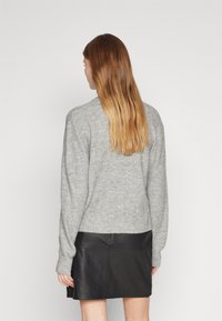 JDY JDYLUMI LIFE BUTTON - Kardigan - medium grey melange