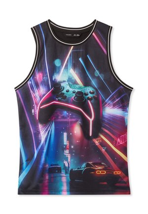 RETE CHIUSA GAMING S105 - Top - nero
