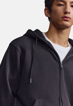 House, KAPUZENJACKE MIT REISSVERSCHLUSS - Sweatjacke - dark grey