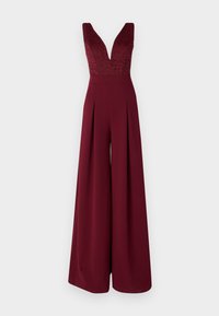 WAL G. Jumpsuit - wine