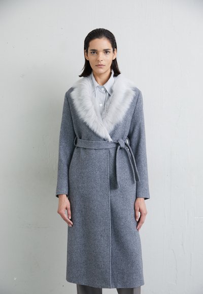 STUDIO ID JENNI COAT WITH COLLAR - Κλασικό παλτό - grey