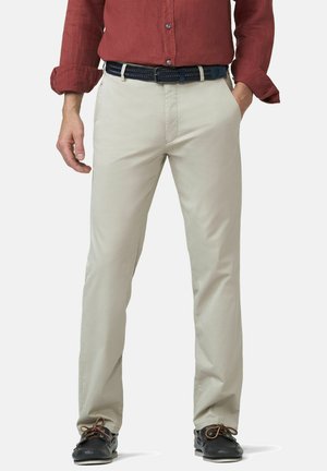 IM MIKRO PRINT - Bukser - beige