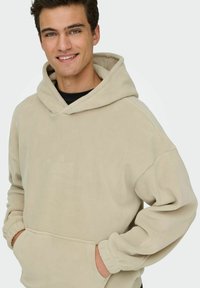 Only & Sons ONSLES CLASSIQUES HOODIE - Felpa in pile - silver lining