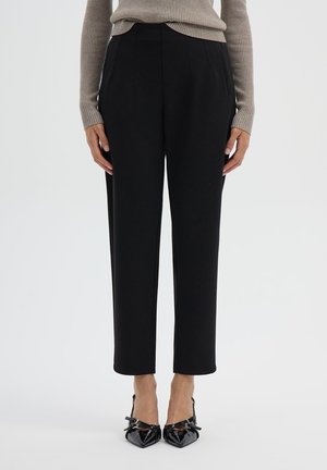 Terranova, PANTALONE LUNGO TINTA UNITA - Pantaloni - nero