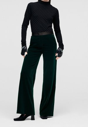 Broek - dark green