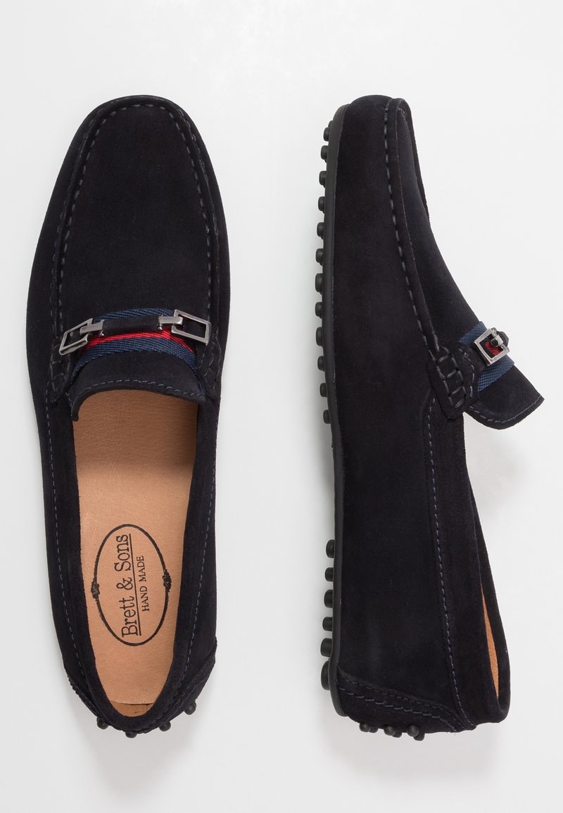 Herren Slipper | Brett & Sons Mokassin marine/dunkelblau - JP84509 Herren Slipper | Brett & Sons Mokassin marine/dunkelblau - JP84509