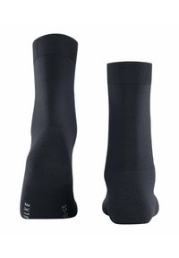 FALKE CLIMAWOOL - Calze - dark navy (6370)