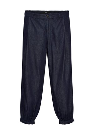 Zizzi, BALLOON JEANS MIT HOHER TAILLE - Τζιν χαλαρής εφαρμογής - blau