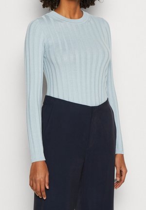 Strickpullover - light blue