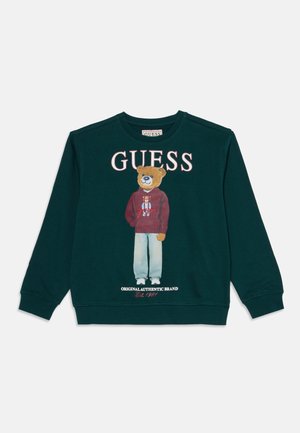 Guess, ACTIVE UNISEX - Sweatshirt - dark jade