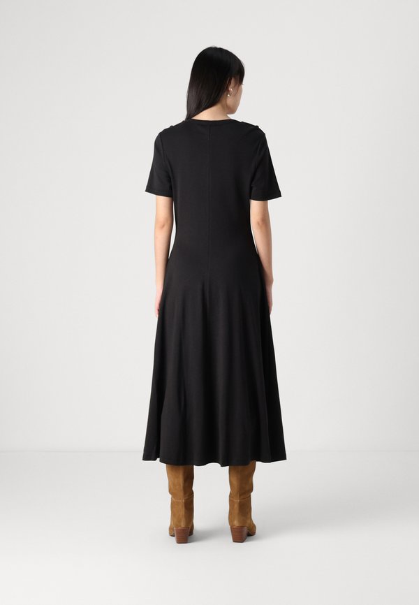 GOLD BUTTON DRESS - Day dress3