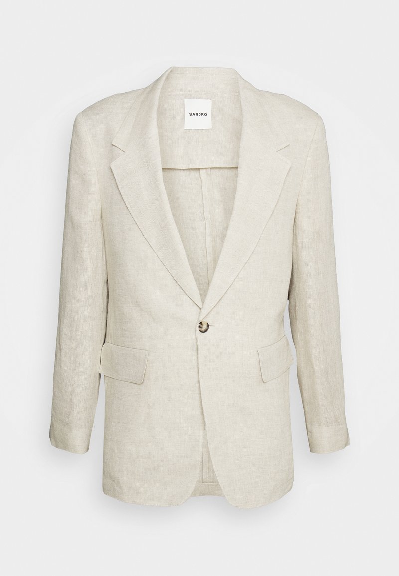 sandro Halflange jas beige