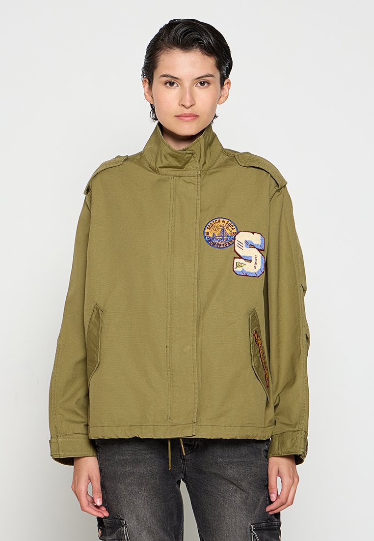 Scotch & Soda Jas groen