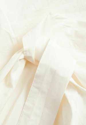 kay/day, WRAP SKIRT WITH TIE AT THE SIDE - A-snit nederdel - white