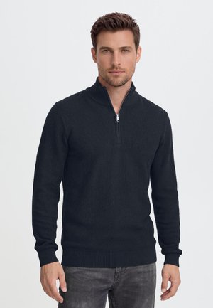 Blend, BHGOMAZA FINE KNIT TROYER - Striktrøje - black