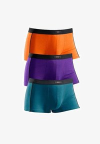 Selected, orange lila petrol