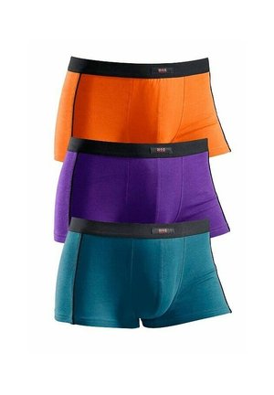 3ER PACK - Boxer Briefs - orange lila petrol