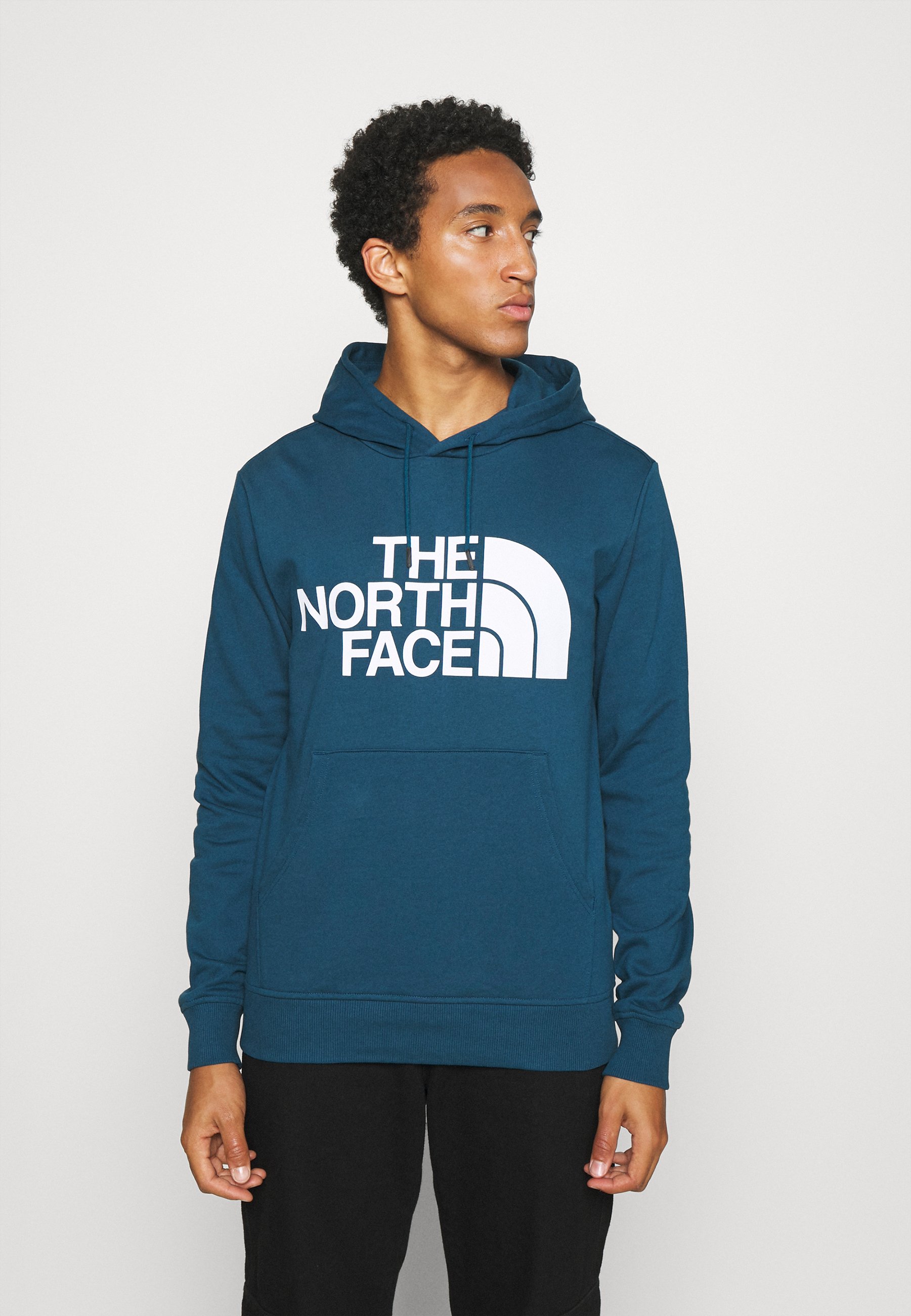The North Face Standard Hoodie Hoodie Monterey Blue Blue Zalando Co Uk