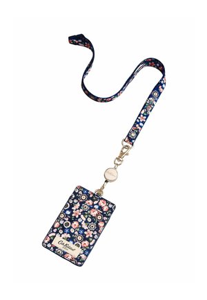 LANYARD PURSE - Husă pentru chei - navy queen ditsy
