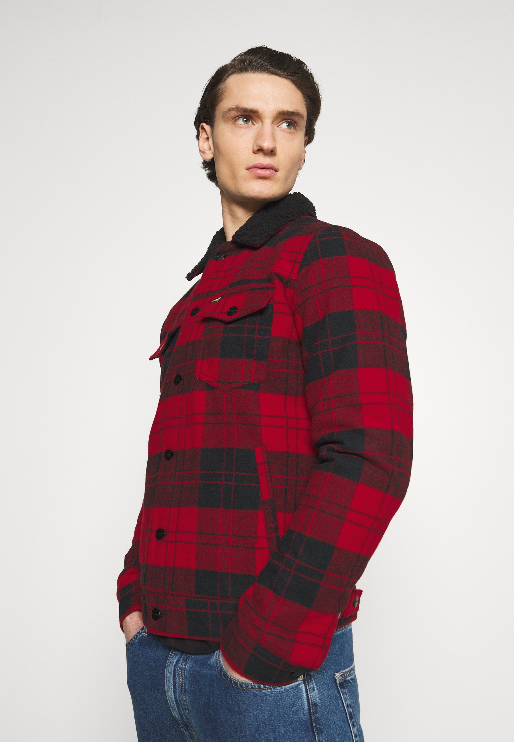 wrangler wool trucker jacket