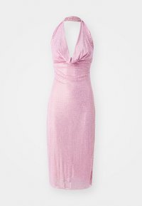 IGGY HALTERNECK EMBELLISHED MIDI DRESS - Cocktail dress / Party dress - pink
